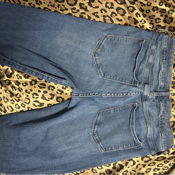 Gap Ripped Jeggings - Size 14 - Medium Wash - Picture 3 of 4